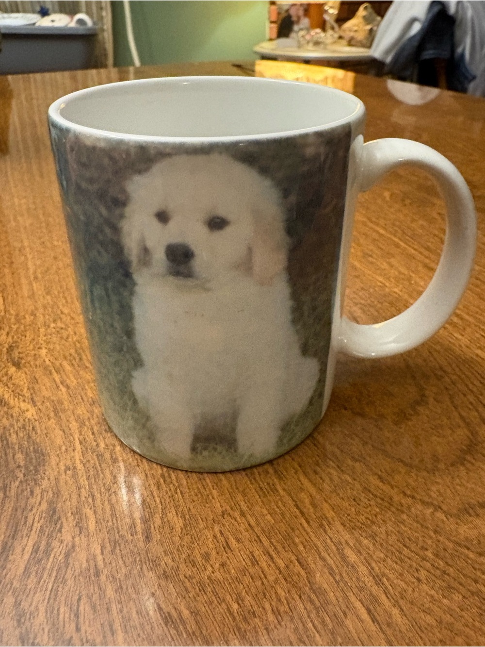 Golden retriever Photo Ceramic Coffee Mug - Custom Pet Design
